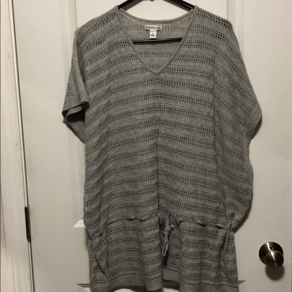 Croft & Barrow drawstring top